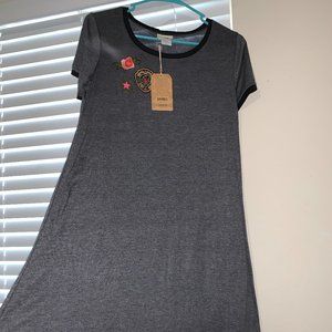 Grey Tee Shirt dress